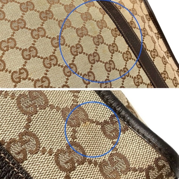 Gucci GG Monogram Shoulder Bag Briefcase - Picture 9 of 11